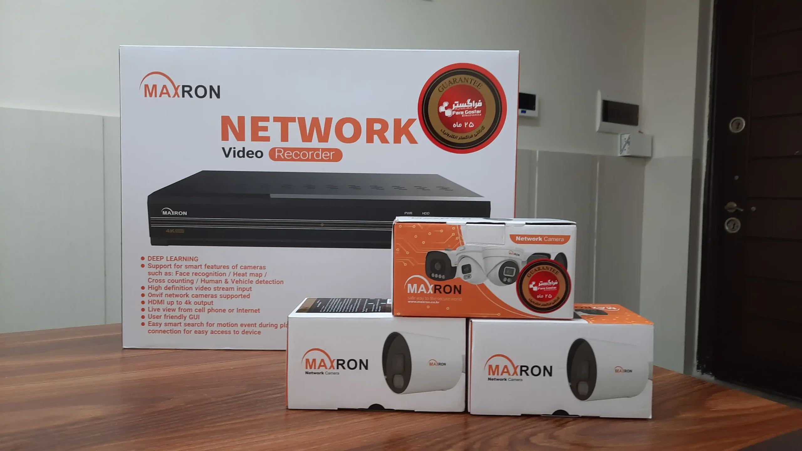 فروش دوربین مداربسته مکسرون با کیفیت بالا در قزوین